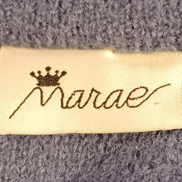 Marae Girls Blue Virgin Wool Button Front Coat. Size 6 - Picture 10 of 15